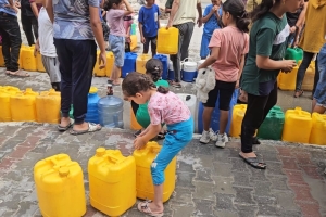 GAZZE İÇME SUYU DAĞITIMI