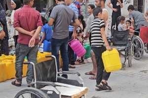 GAZZE İÇME SUYU DAĞITIMI