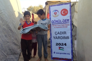 GAZZE ÇADIR YARDIMI